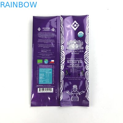 Bolsos de empaquetado del escudete lateral brillante de la película 250g 1kg 16oz VMPET