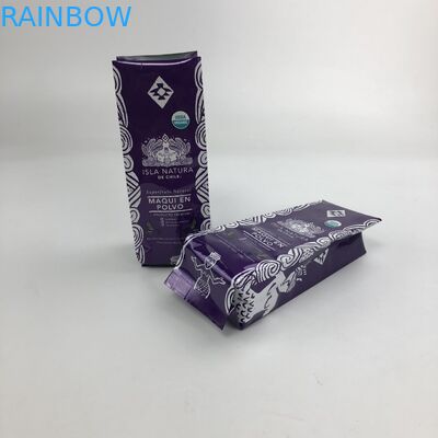 Bolsos de empaquetado del escudete lateral brillante de la película 250g 1kg 16oz VMPET