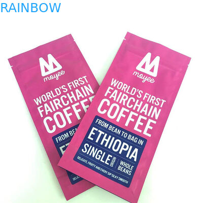 Fotograbado que imprime los bolsos de empaquetado de Mylar de 150 micrones para los granos de café