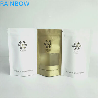 El sellado caliente se levanta las bolsas de papel del MOPP Kraft de 110 micrones