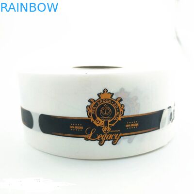 Etiquetas de la manga del encogimiento del sellado de oro del color 70mic de CMYK