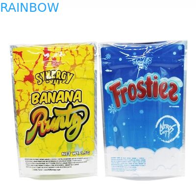 bolsa de empaquetado del incienso herbario de 3.5g 7g CBD con la ventana clara