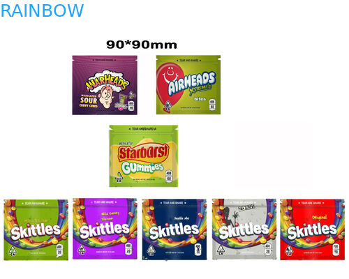 bolsa de empaquetado del incienso herbario de 3.5g 7g CBD con la ventana clara