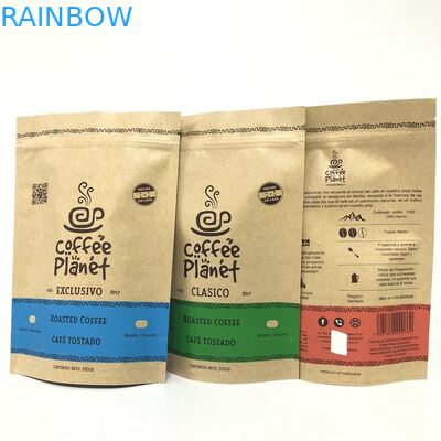 Micrones de papel de Kraft MOPP VMPET del color de Pantone los 180 se levantan la bolsa