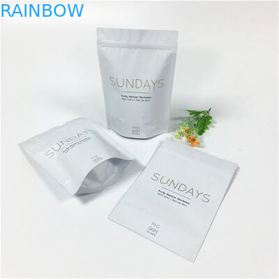 Coloque los bolsos para arriba de empaquetado para los bolsos de empaquetado del exfoliante corporal de las sales de baño