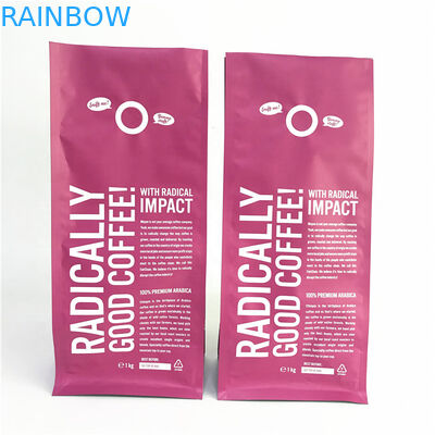 El escudete lateral libre del papel de aluminio VMPET BPA empaqueta 400ml con la válvula