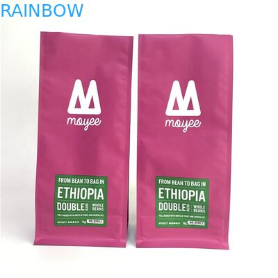 El escudete lateral libre del papel de aluminio VMPET BPA empaqueta 400ml con la válvula