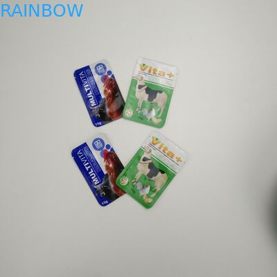 la aduana imprimió los bolsos de alimentación del sellador del vacío de la categoría alimenticia de los bolsos del acondicionamiento de los alimentos del pollo plástico que se puede volver a sellar de mylar para la vaca