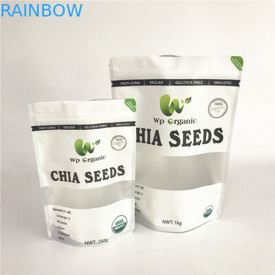 Digital que imprime a Noni Bags Customized Bags con la cerradura Mylar de la cremallera de la ventana empaqueta