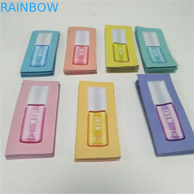 Los bolsos de empaquetado de Matte Aluminum Small Sachet SampeL baten las muestras que embalan bolsos