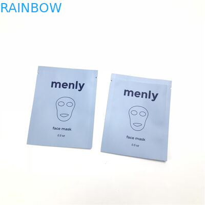 Bolsa cosmética disponible libre de la muestra de la muestra para la bolsita sellada lado facial de la despedregadora tres del suero del ojo del champú