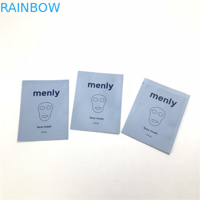 Bolsa cosmética disponible libre de la muestra de la muestra para la bolsita sellada lado facial de la despedregadora tres del suero del ojo del champú