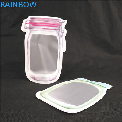 Especiales reutilizables modificada para requisitos particulares formados se levantan la bolsa plástica para la comida Juice Milk Jelly Liquid