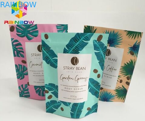 Matte Aluminum Foil Bath Salts aceptado de encargo empaqueta el exfoliante corporal que empaqueta los bolsos de Mylar