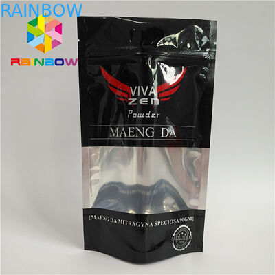 Matte Aluminum Foil Packaging Bags aceptado de encargo Mylar Ziplock empaqueta con la ventana