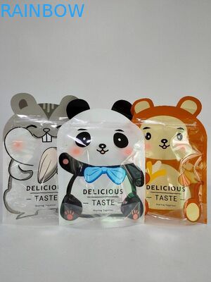 El soporte brillante para arriba que empaquetaba bolsos modificó bolsos para requisitos particulares con forma especial