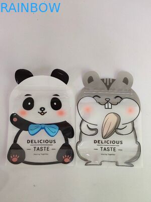 El soporte brillante para arriba que empaquetaba bolsos modificó bolsos para requisitos particulares con forma especial