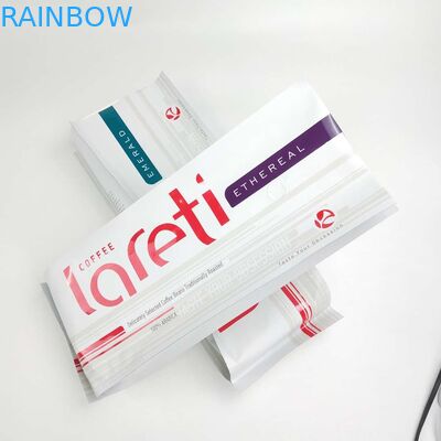 Matt Film Side Gusset Bag que se puede volver a sellar de encargo con la válvula del papel de aluminio para el café Bean Packaging Pouch