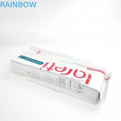 Matt Film Side Gusset Bag que se puede volver a sellar de encargo con la válvula del papel de aluminio para el café Bean Packaging Pouch