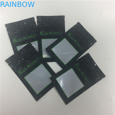 La impresión ULTRAVIOLETA KUSH PE previene a niños de bolsos de apertura del tabaco con la ventana