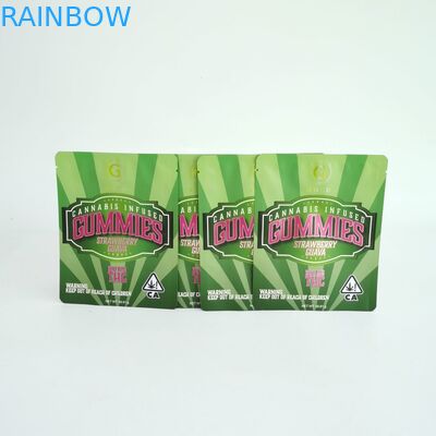 La aduana aceptó los bolsos de empaquetado que se puede volver a sellar de empaquetado brillantes de Mylar de los bolsos del papel de aluminio