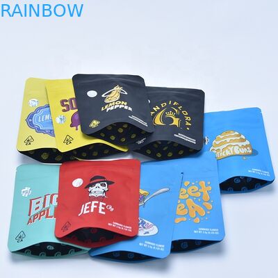 El bolso de Mylar para CBD escarda el soporte de empaquetado del oso gomoso del caramelo encima del bolso de Herb Flower Dry Tobacco Retail del sabor del bolso
