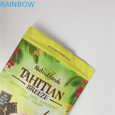 Bolsos de empaquetado aceptados de encargo del bocado con la bolsa del papel de aluminio de la cremallera