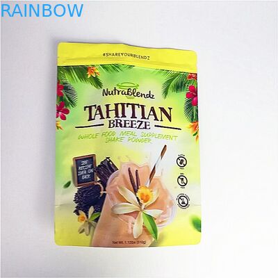 Bolsos de empaquetado aceptados de encargo del bocado con la bolsa del papel de aluminio de la cremallera