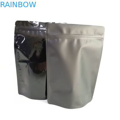 Soporte aceptado de encargo mate o brillante del papel de aluminio encima de bolsas con la cremallera