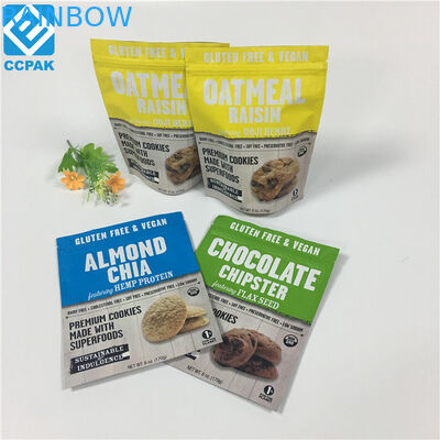 La bolsa que se puede volver a sellar de la comida empaqueta con la cerradura Pakcgaing de la cremallera empaqueta para la fruta seca de las nueces