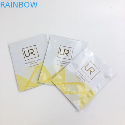 Bolso plano del sello lateral de alta calidad 3 de las muestras libres con las bolsas del papel de aluminio de la muesca del rasgón