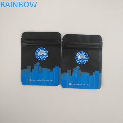 Bolso 3.5g 7g de la hoja de las galletas de la prueba del olor de la impresión del fotograbado de VMPET