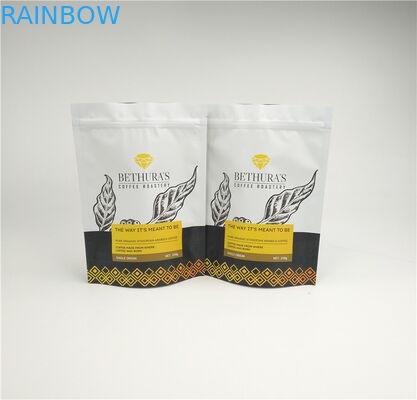 bolso lateral reutilizable de Mylar del escudete de 140mic MOPP para los granos de café