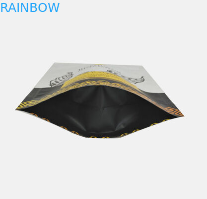 bolso lateral reutilizable de Mylar del escudete de 140mic MOPP para los granos de café