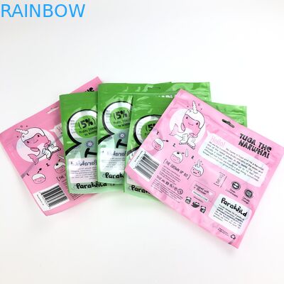 Bolso del envase de plástico del MOPP 100micron Mylar para el empaquetado de los juguetes