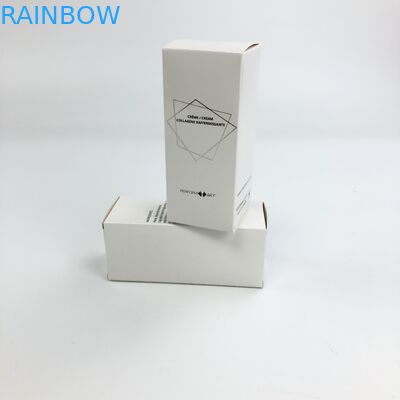 Cartulina blanca de sellado caliente de encargo al por mayor de Matt Film With 350g para el empaquetado cosmético de la caja de papel de la pestaña de la comida de la muestra