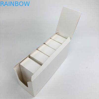 La película brillante de encargo impresa NO con la cartulina blanca del grueso de 350g 400g para Spary cosmético embotella el empaquetado de la caja de papel