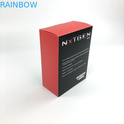 Matt Film de encargo ULTRAVIOLETA con la cartulina blanca del grueso 400g para el empaquetado de Toy FoodSpary Bottles Paper Box