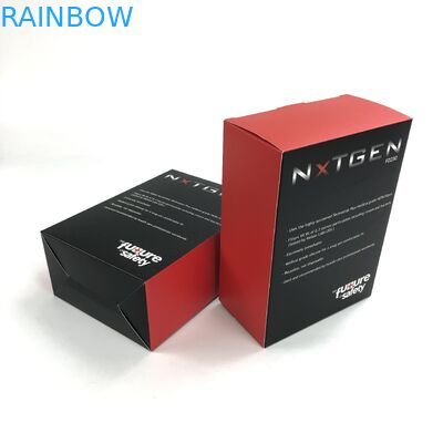 Matt Film de encargo ULTRAVIOLETA con la cartulina blanca del grueso 400g para el empaquetado de Toy FoodSpary Bottles Paper Box