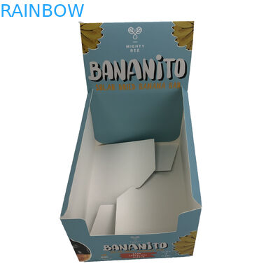 Matt Film de encargo ULTRAVIOLETA con la cartulina blanca del grueso 350g para el caramelo Cookied Spary embotella el empaquetado de la caja de papel de la exhibición