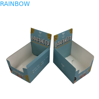 Matt Film de encargo ULTRAVIOLETA con la cartulina blanca del grueso 350g para el caramelo Cookied Spary embotella el empaquetado de la caja de papel de la exhibición