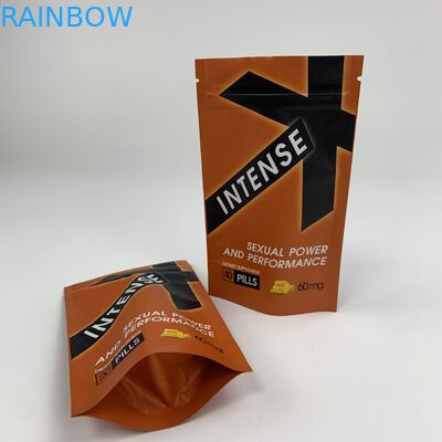 Del levantar bolsas que se puede volver a sellar de encargo con la cremallera para el empaquetado de aluminio de la bolsa de los alimentos para niños de la bolsita