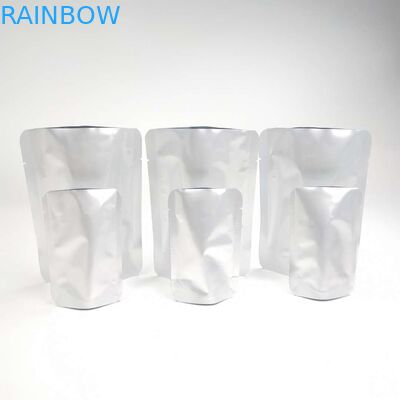 El sellado caliente que se puede volver a sellar de encargo AL Material NINGÚN papel de aluminio del sellador de Doypack de la cremallera empaqueta el soporte encima de bolsos líquidos del alcohol de la bolsa