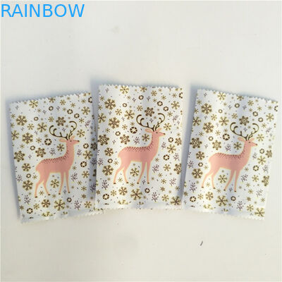 Bolso de empaquetado del snack bar del MOPP CMYK 150micron con el borde dentado