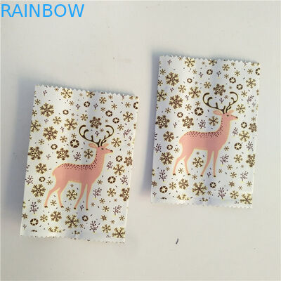 Bolso de empaquetado del snack bar del MOPP CMYK 150micron con el borde dentado