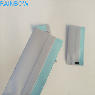 Parte posterior del OEM que sella la bolsita de empaquetado rosada del paquete del polo de los bolsos de la barra de chocolate para los snacks