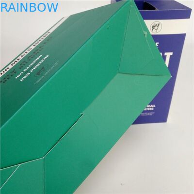 La aduana imprimió el pequeño papel de la cartulina de la cecina encajona la caja de papel de Kraft para la caja de presentación de la barra de energía del bocado