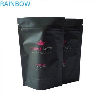 la prueba del olor de 14g 28g imprimió el bolso de la hoja CBD Mylar con el Ziplock