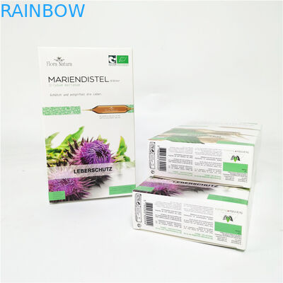 Cajas de presentación impresas modificadas para requisitos particulares del contador de la cartulina para la caja de la barra de chocolate de la barra de energía del caramelo