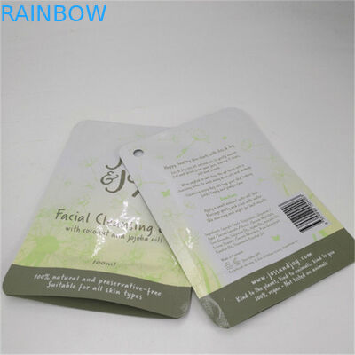 Digitaces que imprimen bolsitas del papel de aluminio las pequeñas para la crema de la mano